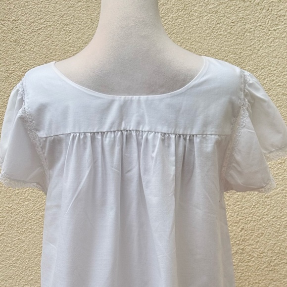 Barbizon white short sleeve mini dress - Picture 5 of 13